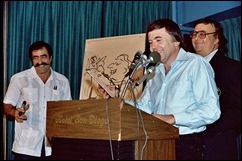 Sergio Aragones, Shel Dorf, Walter Koenig