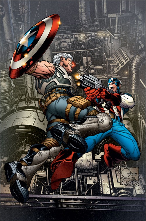 Avengers: X-Sanction #1 Retailer incentive Cover Quesada