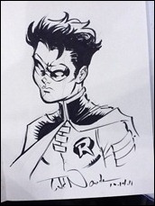 Tim Drake sketch by Todd Nauck