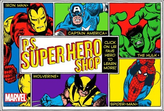 Super Hero Shop - PS From Aeropostale