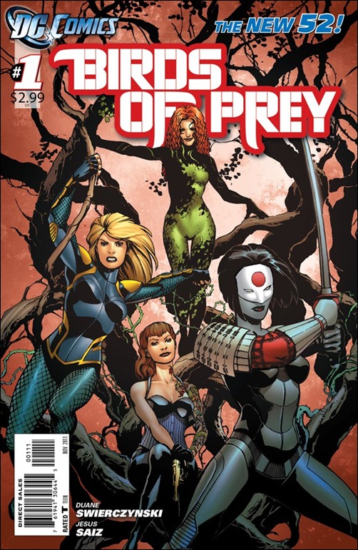 Birds of Prey #1 cover