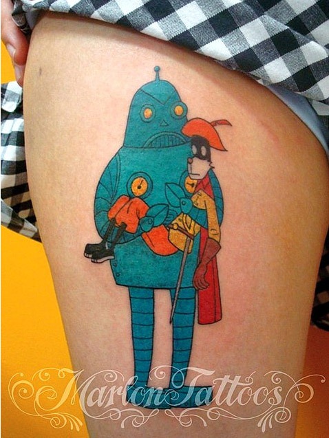 Awesome Indie Comic Book Tattoos