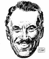 Russ Manning by Milton Caniff