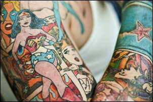 Wonder Woman sleeve