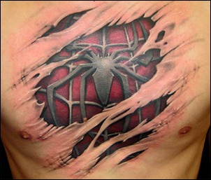 spiderman-tattoo