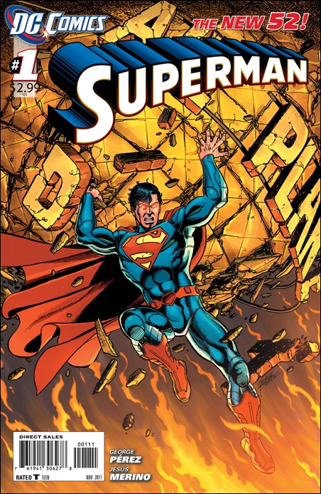 Superman #1 (2011) cover