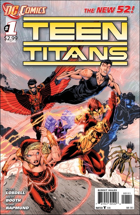 Teen Titans #1 (2011) cover