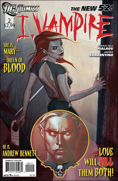 I Vampire #2 cover