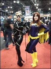 Batgirl and Catwoman