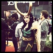 Lady Loki cosplay