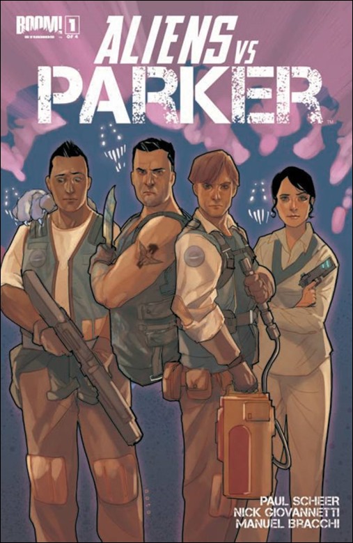 Aliens vs. Parker #1 Cover