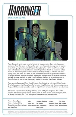 Harbinger #10 Preview 1