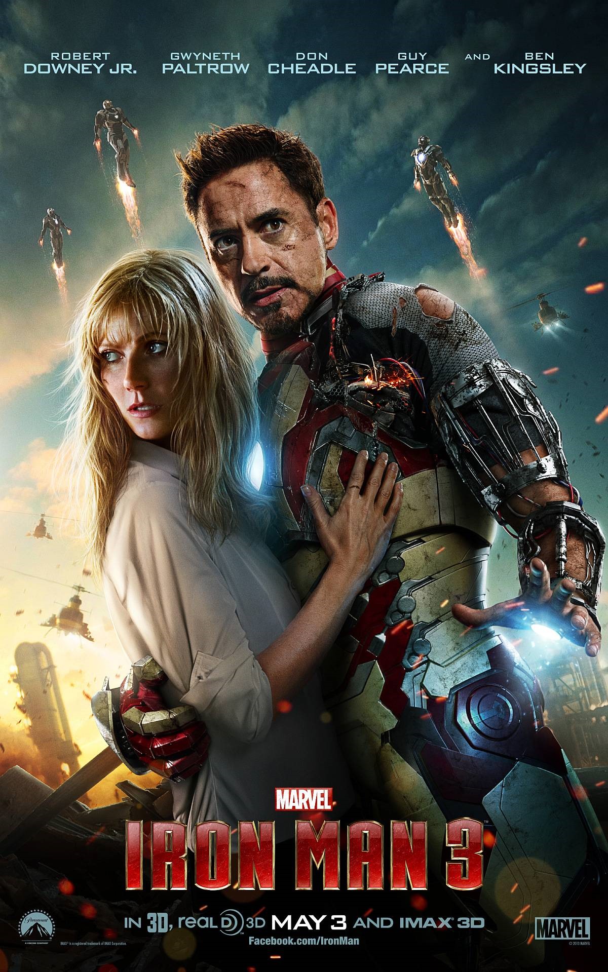 Iron Man 3 Trailer Movie Poster Iron Man 3 Trailer Movie Poster