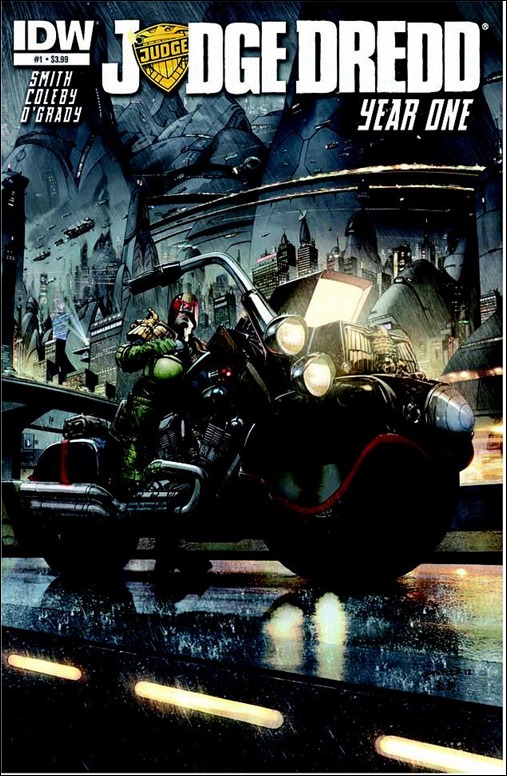 Judge Dredd: Year One #1 Cover