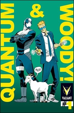 Quantum and Woody #1 Cover - Martin Variant