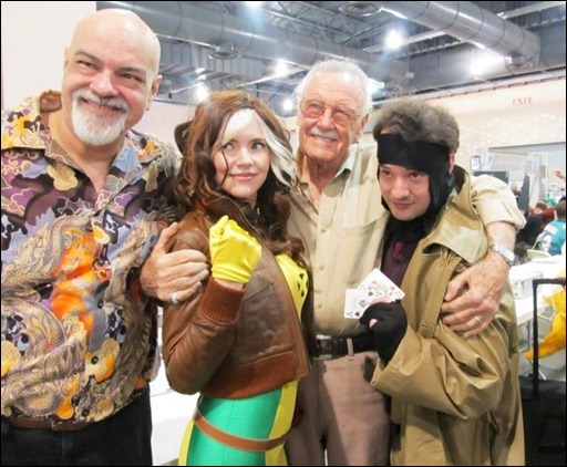 Chosplay with George Perez & Stan Lee