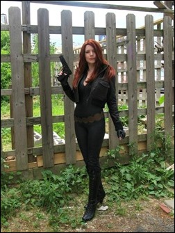 Chosplay as Black Widow
