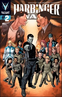 Harbinger Wars #2 Cover - Henry