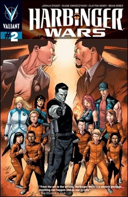 Harbinger Wars #2 Cover