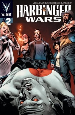 Harbinger Wars #2 Pullbox Cover - LaRosa