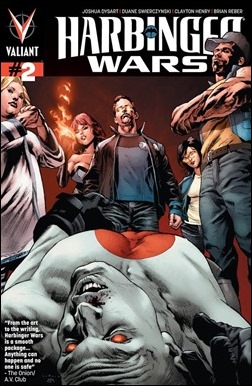 Harbinger Wars #2 Pullbox Cover - LaRosa