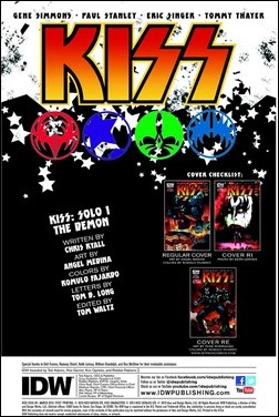 Kiss Solo: The Demon #1 Preview 1