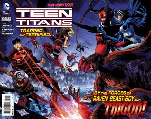 Teen Titans #19 Cover