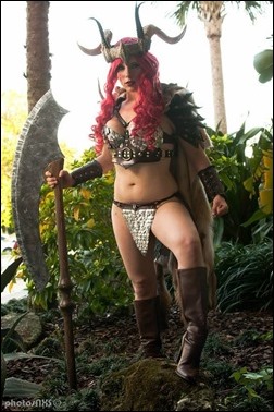 Alexia Jean Grey as Red Sonja