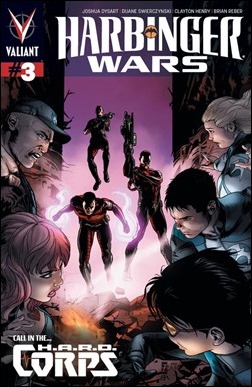 HARBINGER WARS #3 Cover