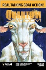 Quantum and Woody Goat QR Poster