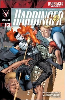 Harbinger #13 Cover - Evans Variant