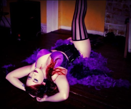 Mad Hatter performance, Houston Vintage Promo Show 2012, Photo courtesy of Bella Rush Photography