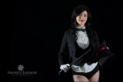 Zatanna cosplay - Photo by Iron Clover Photography