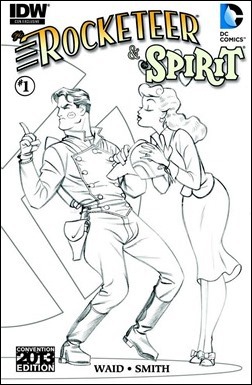 The Rocketeer/The Spirit: Pulp Friction! #1 Cover Variant