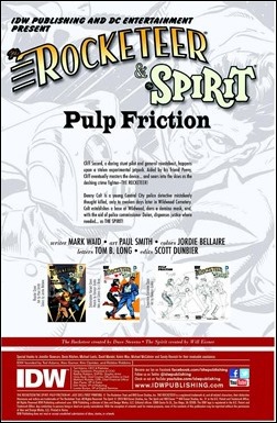 The Rocketeer/The Spirit: Pulp Friction! #1 Preview 1