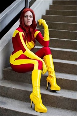 Kearstin Nicholson as X-Factor Jean Grey