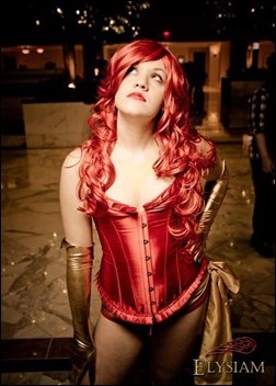 Marie Grey as Dark Phoenix (Photo: Elysiam Entertainment)