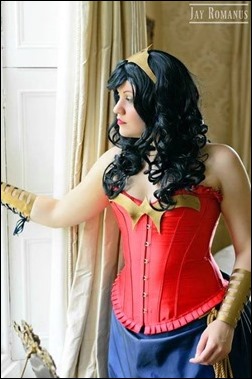 Marie Grey as Wonder Woman (Photo: Jay Romanus)