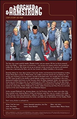 Archer & Armstrong #12 Preview 1