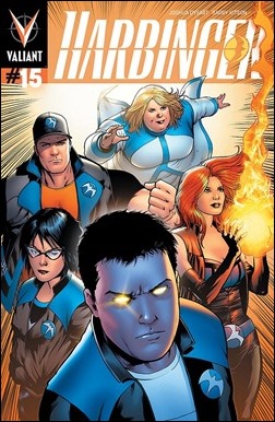 Harbinger #15 Cover - Kitson