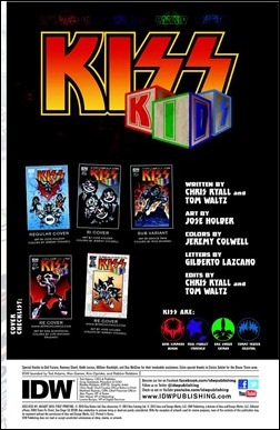 KISS Kids #1 Preview 1