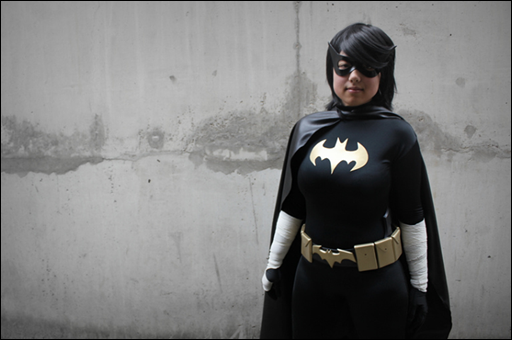 Anna S as Black Bat/Cassandra Cain (photo by Clair Honeybadger)