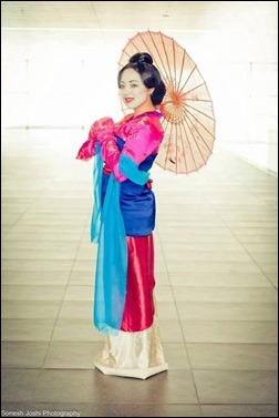 Anna S - Mulan cosplay (photo by Sonesh Joshi Photography)