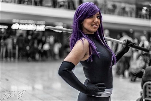 Anna S as Psylocke (photo by Ian Blyth)