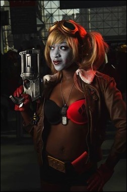 Maki Roll as Harley Quinn (Photo by Senen Llanos of DESTRUCTOID)