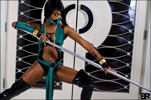 Maki Roll as Jade (Mortal Kombat) (Photo by Bentpic5)