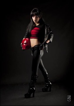 Jeanne Killjoy as Red Hood (Photography by M9)