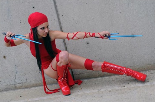 Jeanne Killjoy as Elektra (Photo by P Karpey Photography)