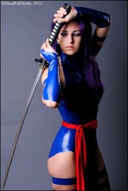 Jeanne Killjoy as Psylocke (Photography by MindFall Media)