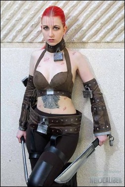 Stacey Rebecca as Zsasz (Arkham City) (Photo by FirstPerson Shooter)